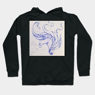 Blue Unicorn Hoodie